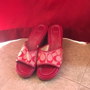 Coach sandals